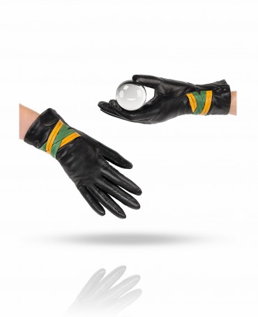 Перчатки Женские 13_WESA/BL.SOLE//11